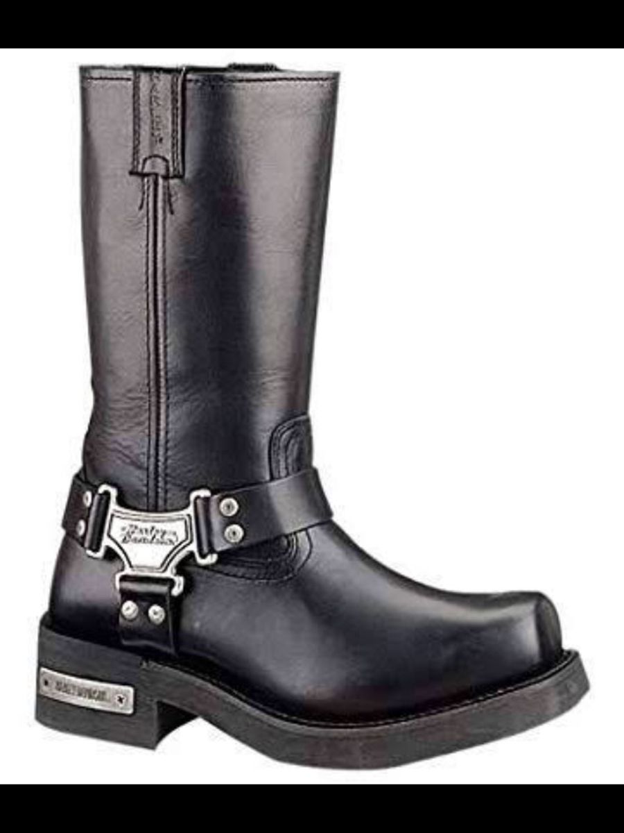 bota harley davidson cano alto
