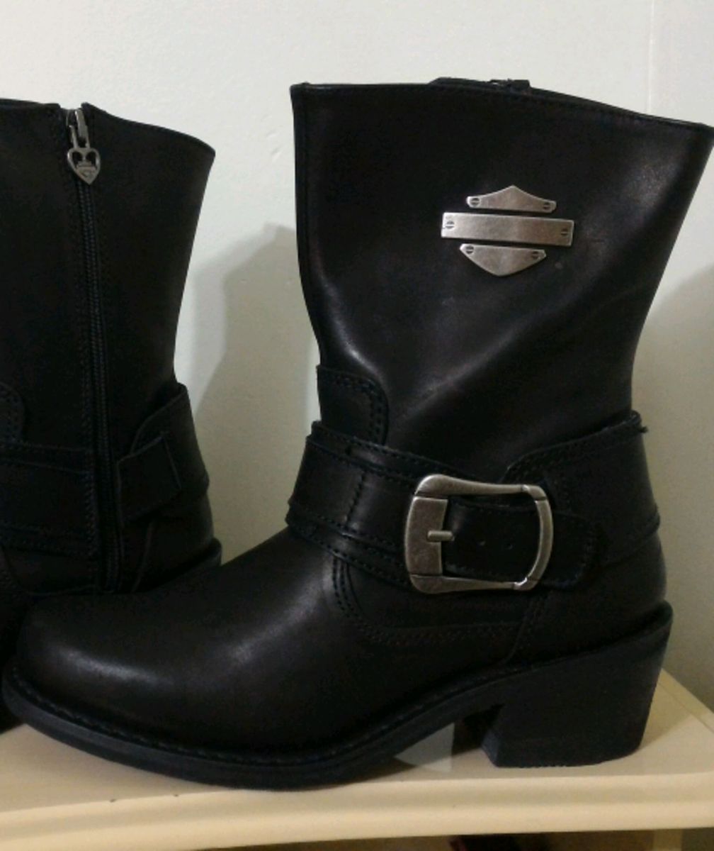 botas femininas harley davidson