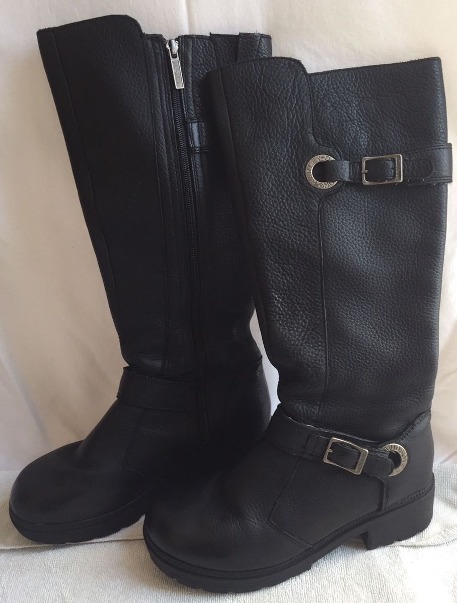 bota harley davidson cano alto