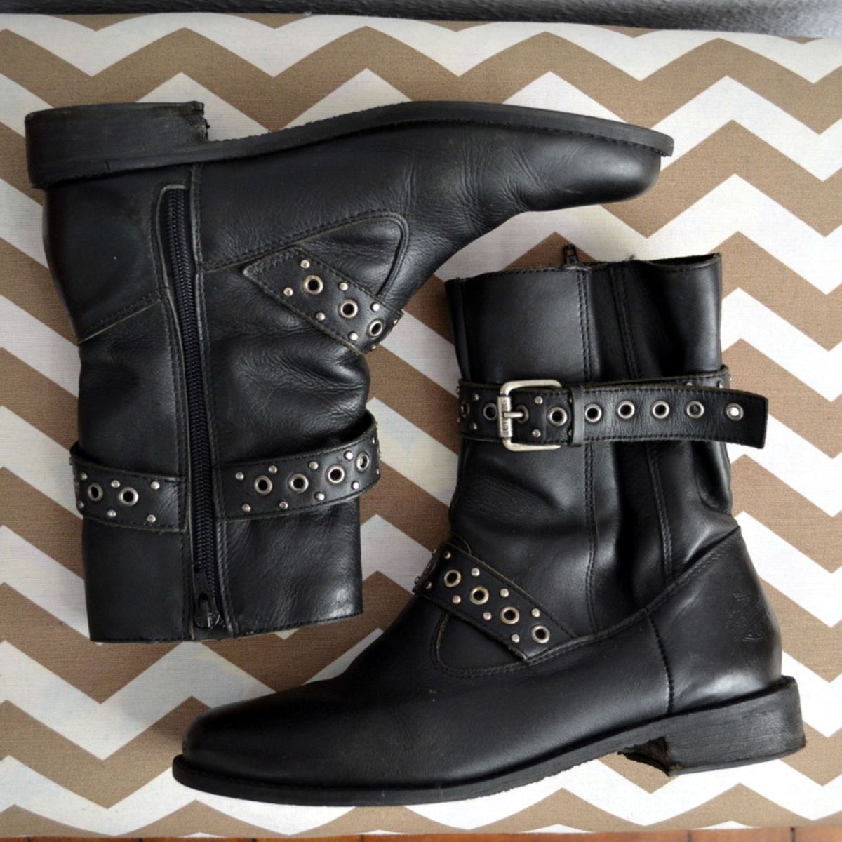 botas femininas harley davidson