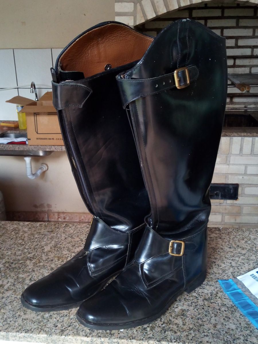 bota masculina hipismo