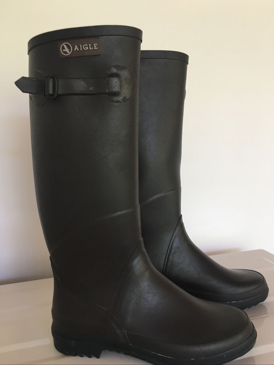 bota feminina chuva