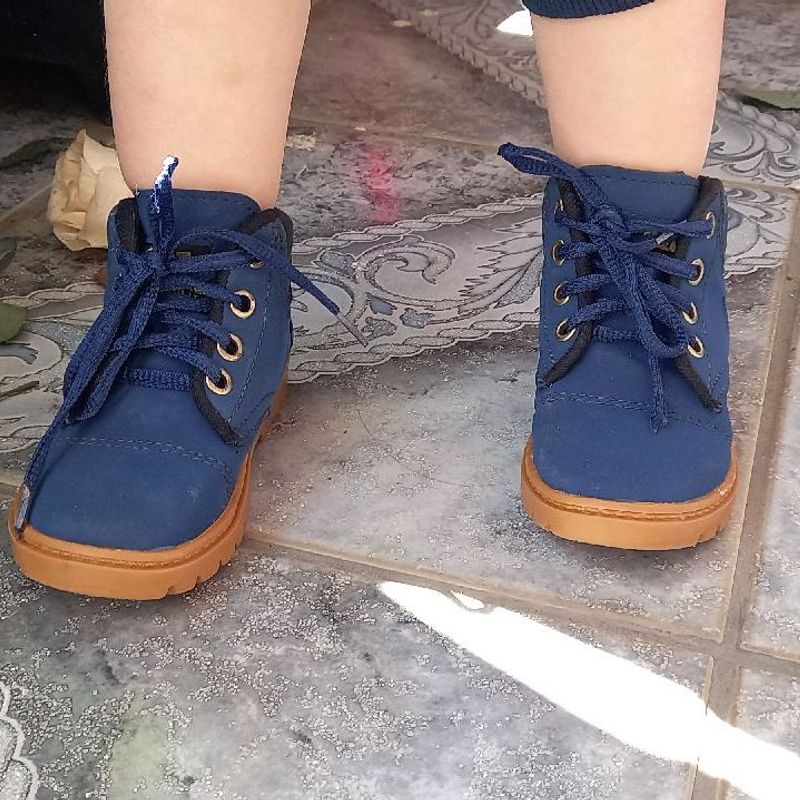 Botinha Infantil Masculina Bota Da Caterpillar Infantil Bota