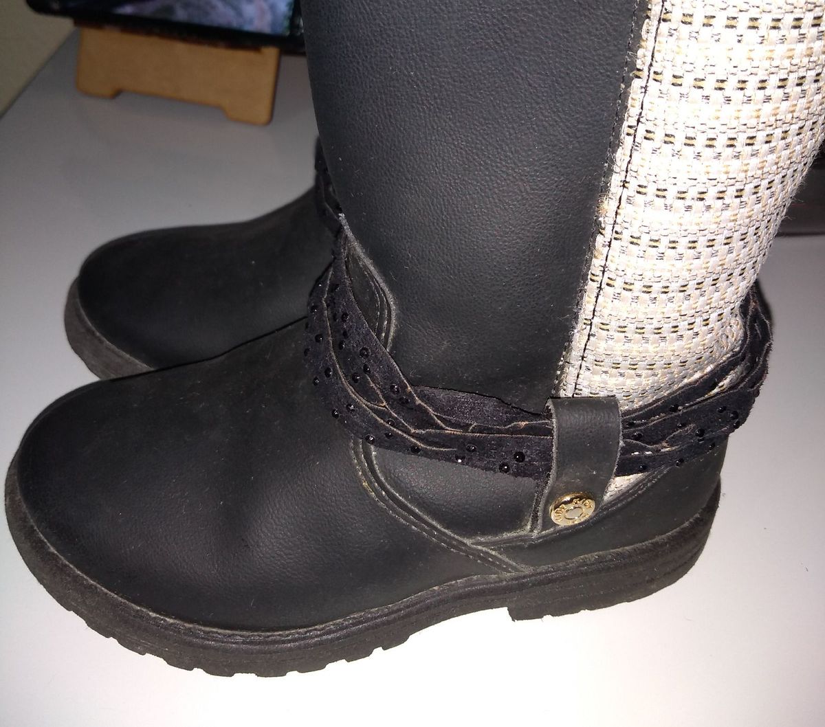 bota infantil feminina kidy