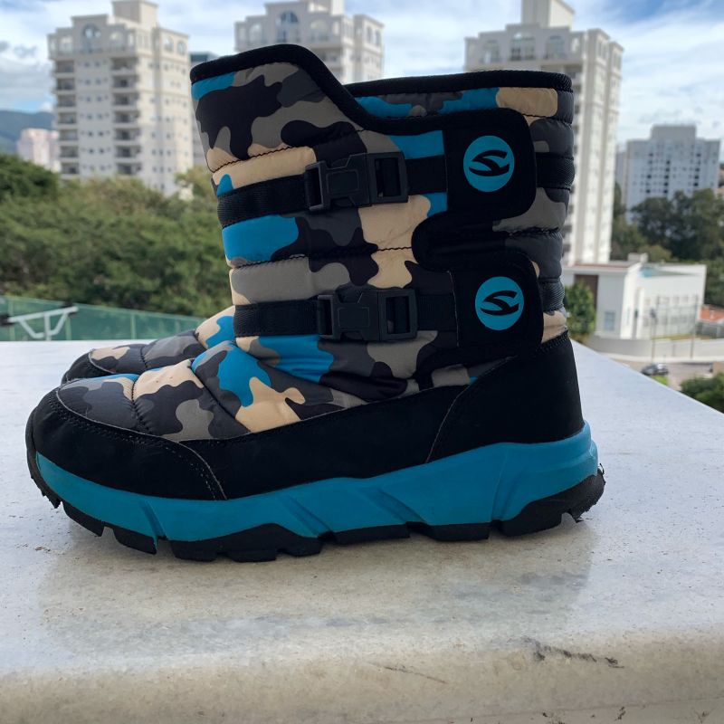 Bota infantil 2024 para neve