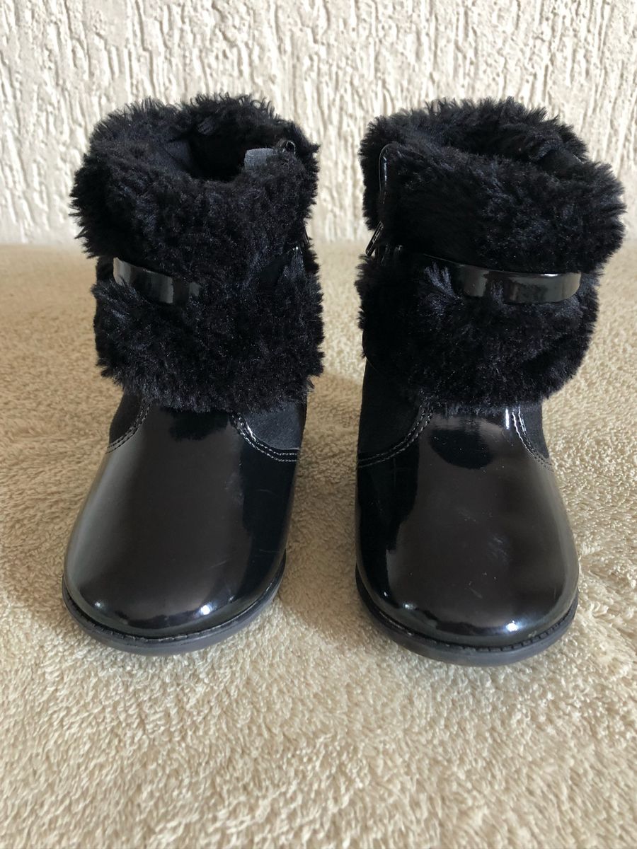 bota infantil de pelinho