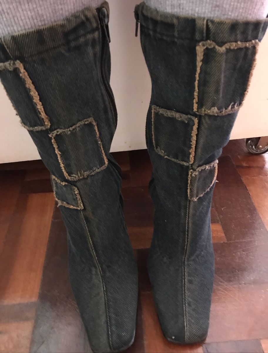 botas femininas jeans