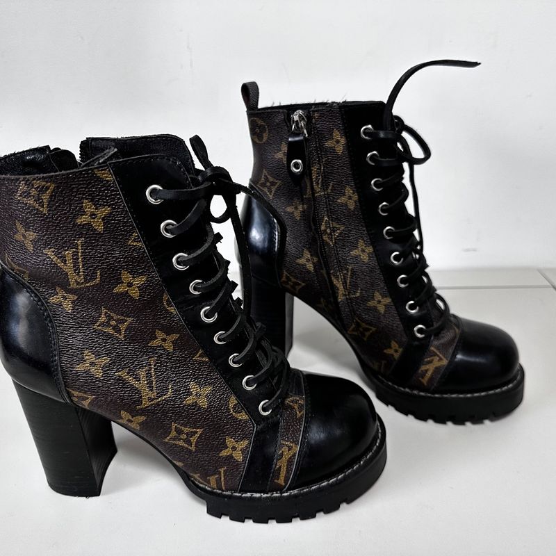 Bota louis store vuitton feminina original