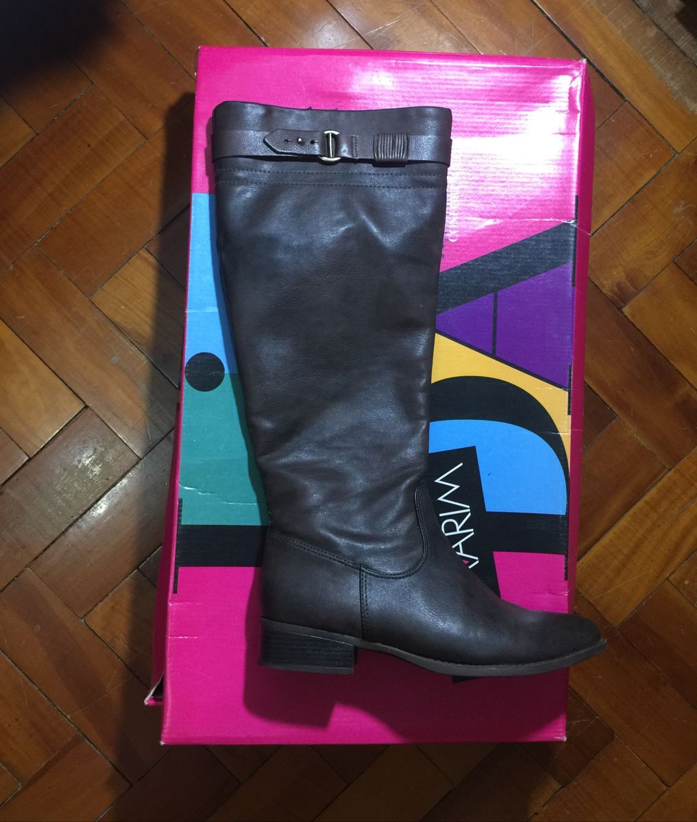 bota marrom ramarim