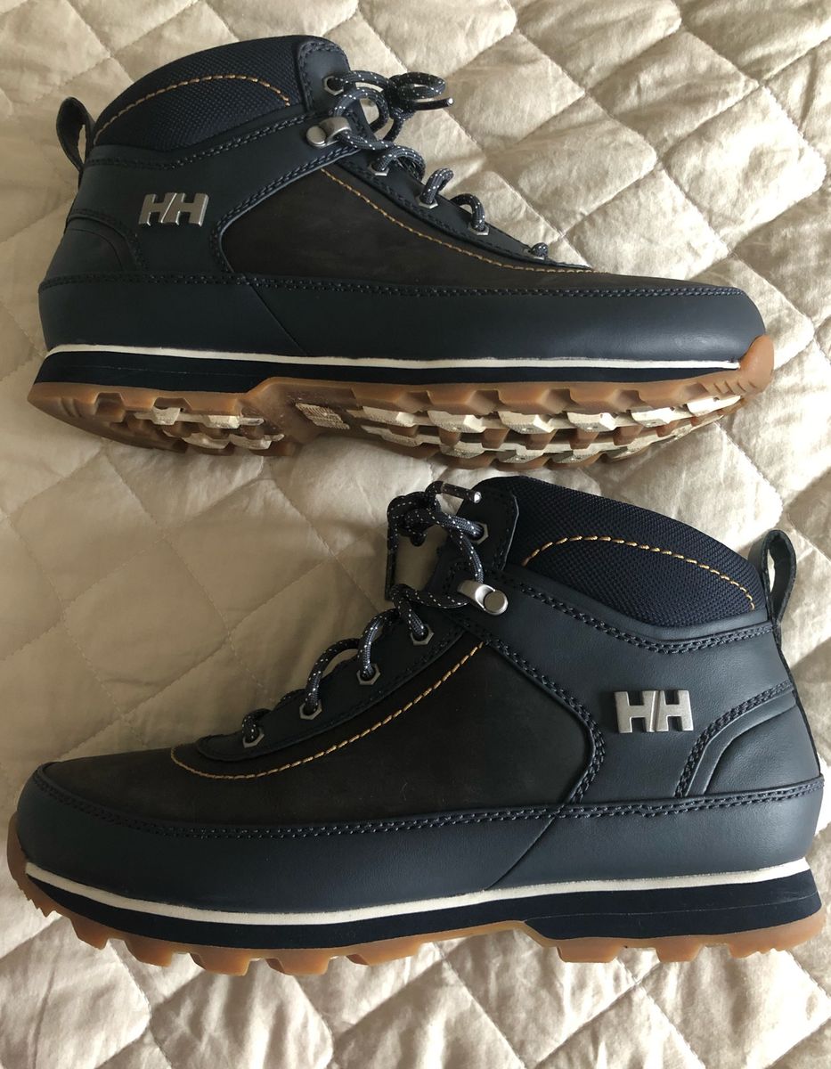 botas de couro impermeável masculina