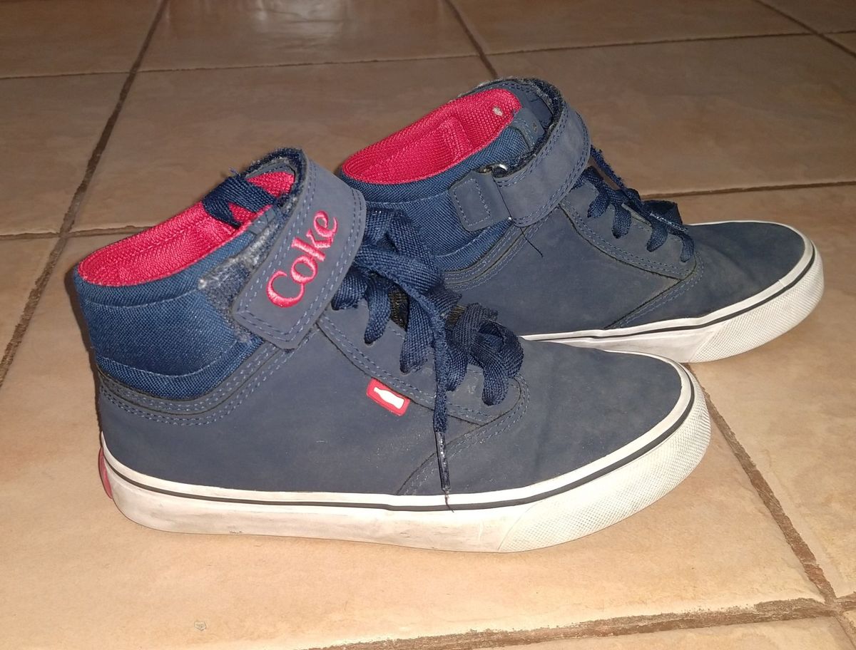 botinha da coca cola infantil