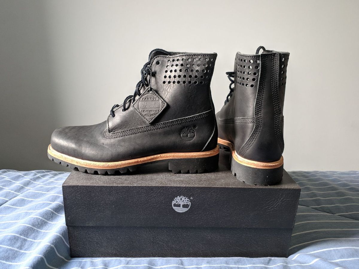 bota timberland couro masculina