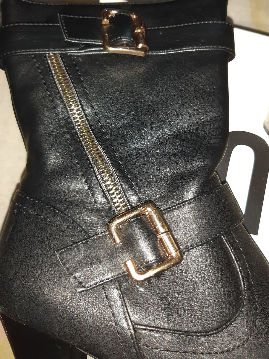 bota meia canela feminina