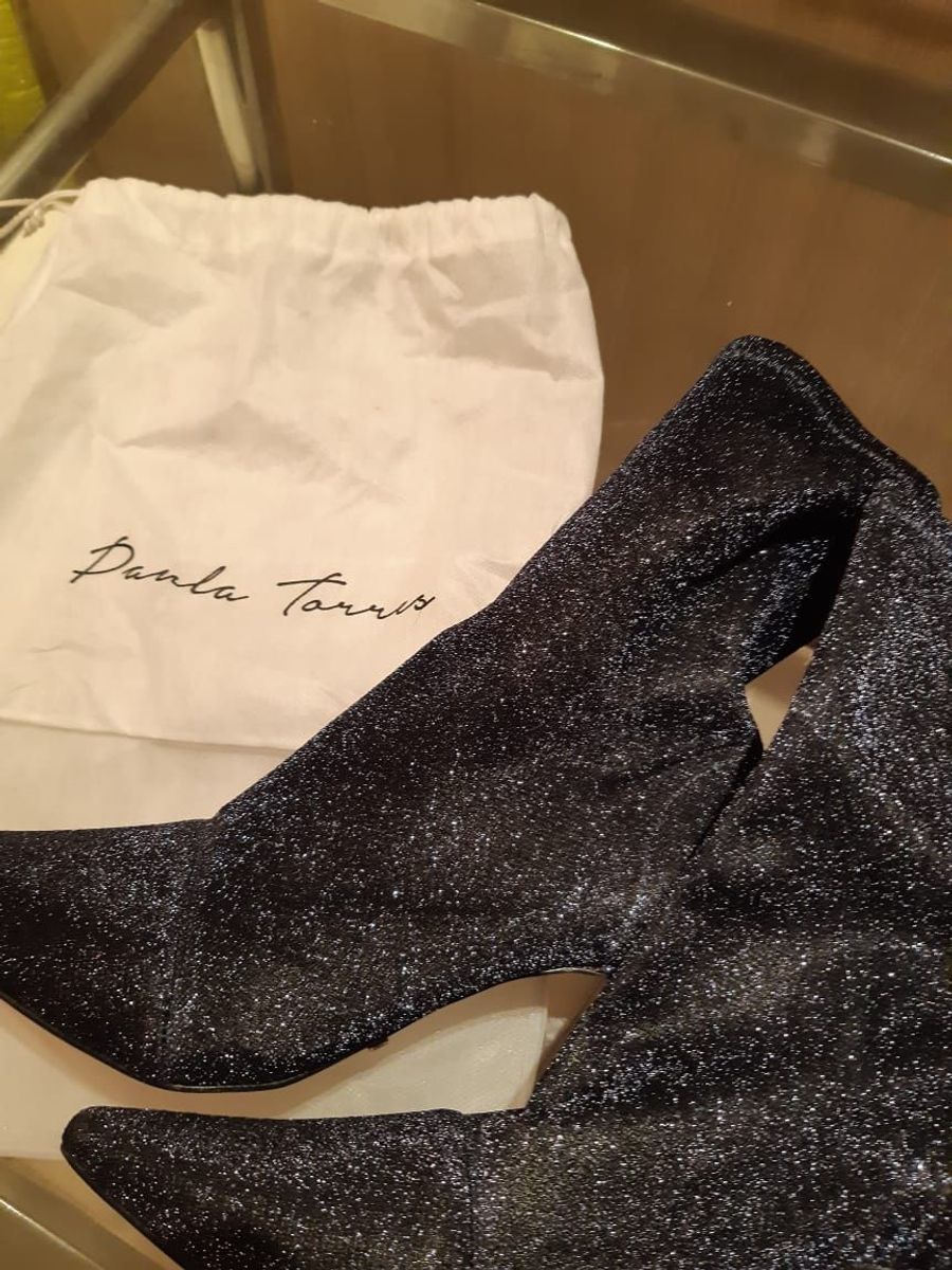 bota de lurex