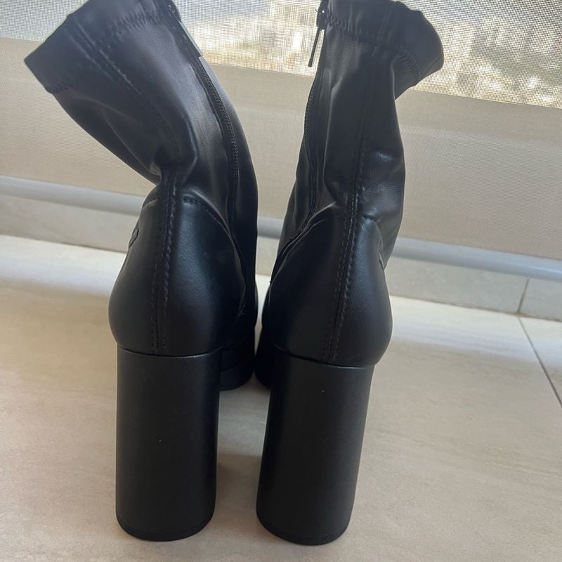 Bota Meia Pata Preta Dakota Dakota Nunca Usado 101087691 enjoei