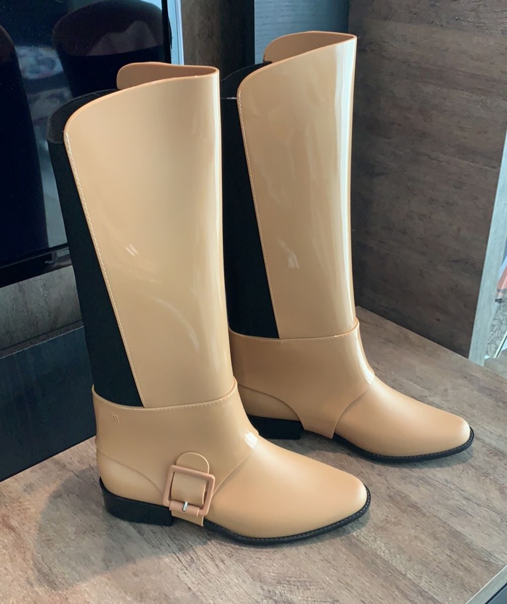 bota cano alto melissa