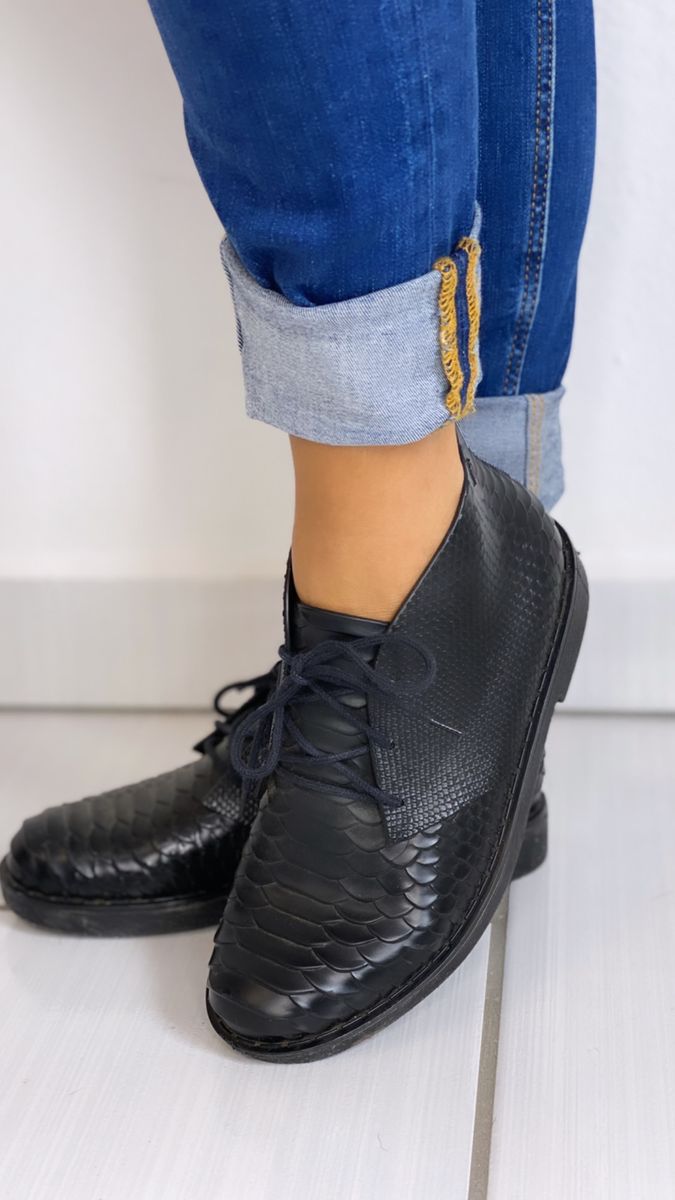 Bota Melissa Desert Boot Python Tamanho 35 (veste 36) | Bota Feminina ...