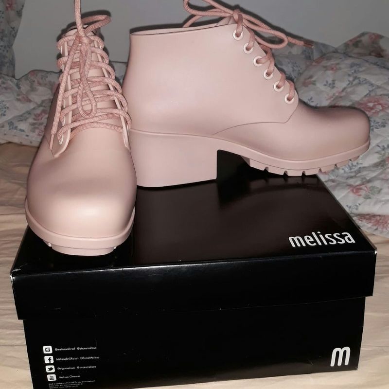 Bota store rosa melissa