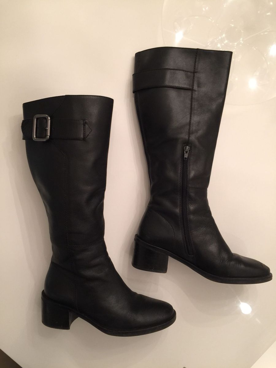 bota montaria couro arezzo