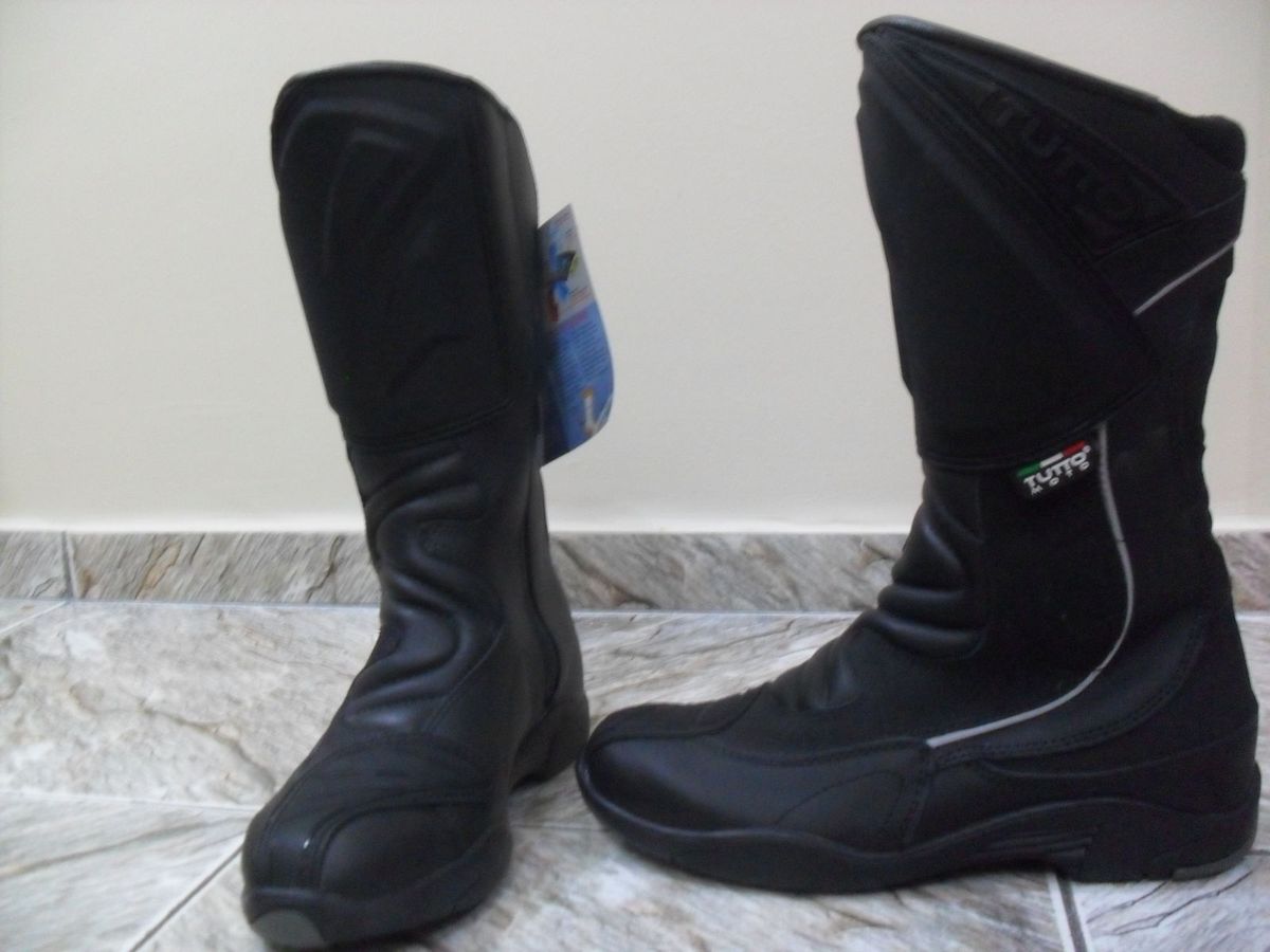 bota moto feminina