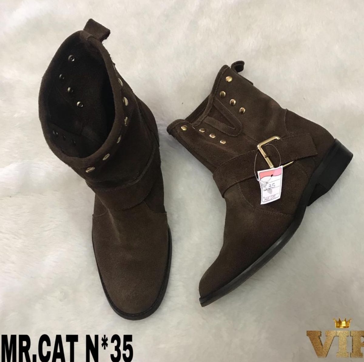 mr cat botas femininas