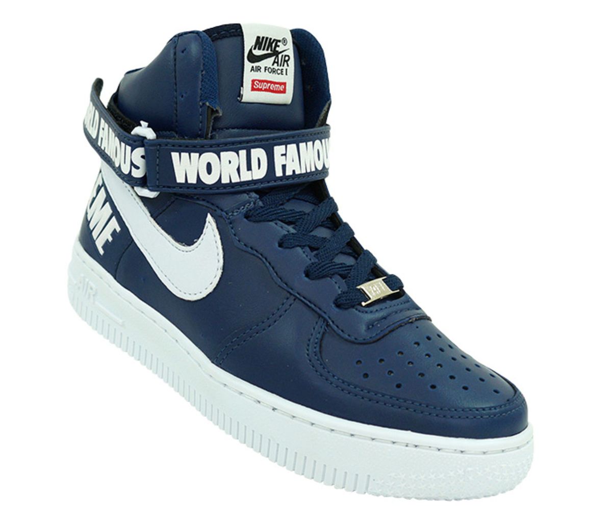 tenis masculino nike air force supreme cano alto basquete