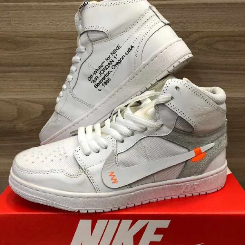 Bota branca sale masculina nike