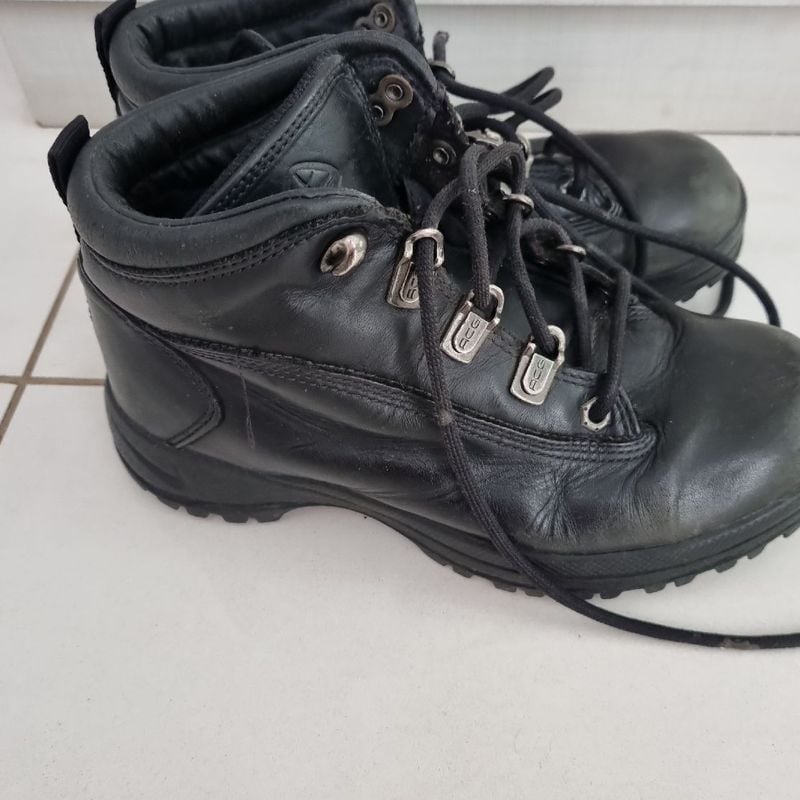 Bota store nike couro