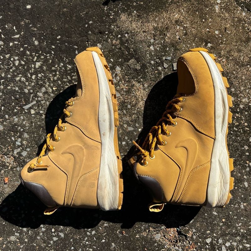 Tênis Nike Manoa Leather Bota Nike Amarela Bota Nike Manoa Leather
