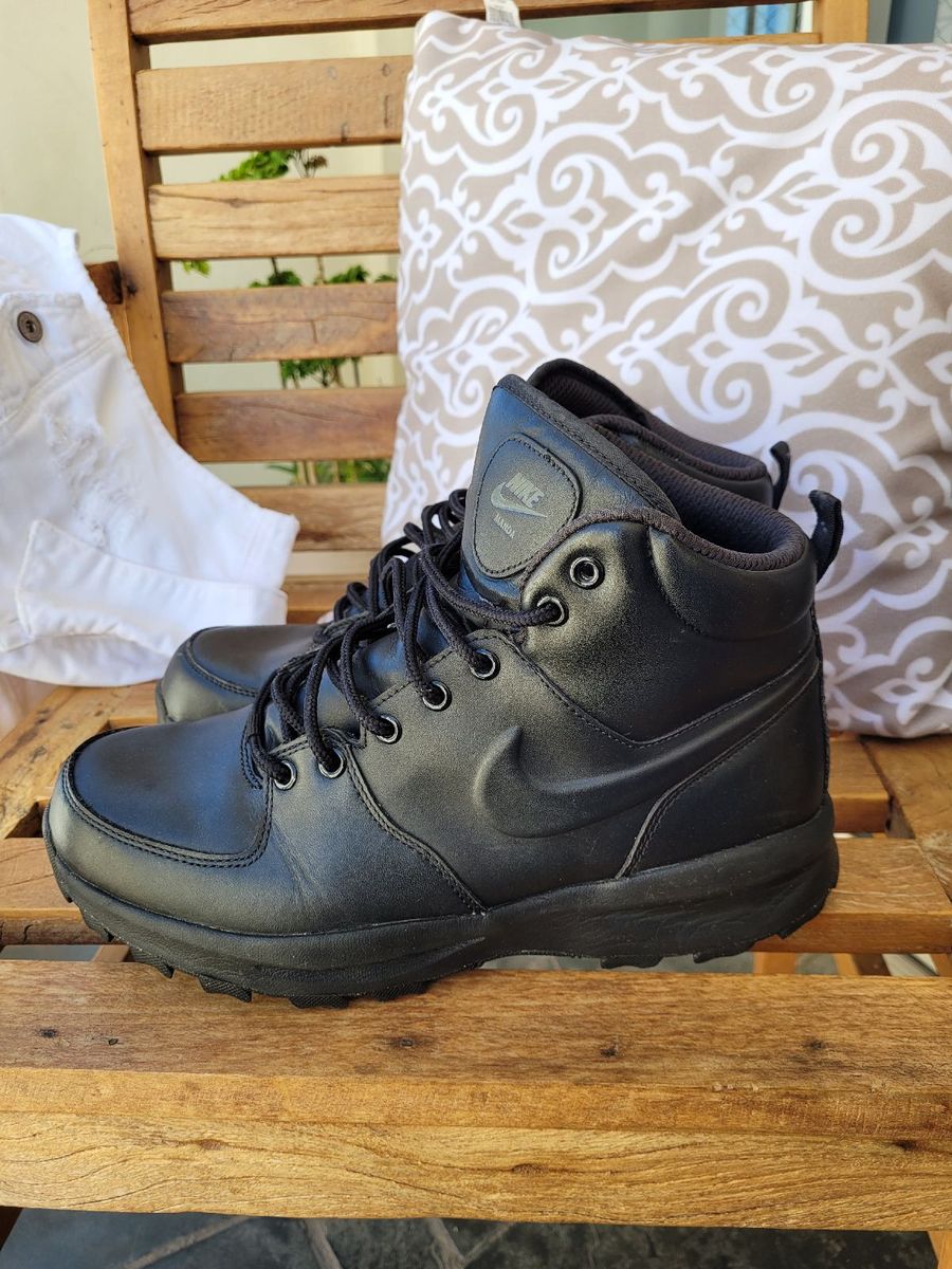 Bota nike sale manoa leather preta