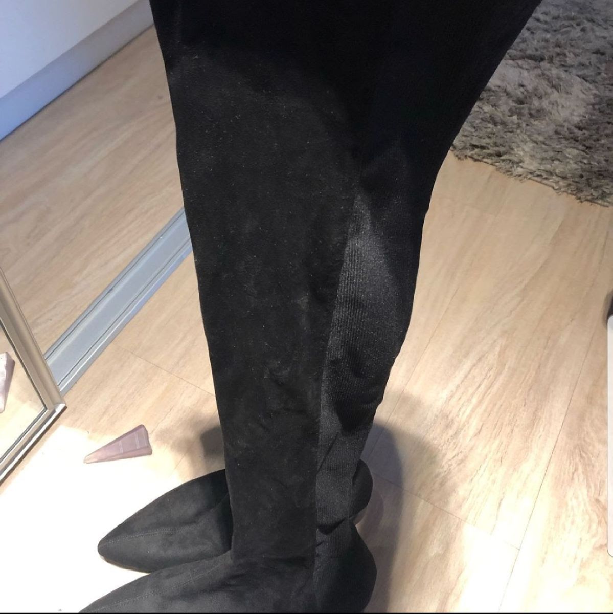 botas over the knee zara