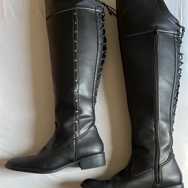 Bota over hot sale knee mega boots