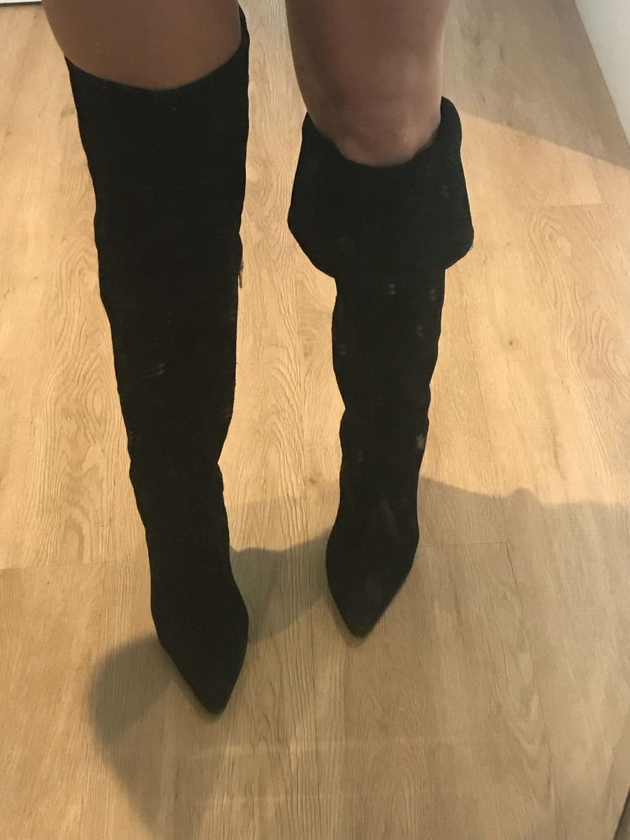 bota luiza barcelos over the knee