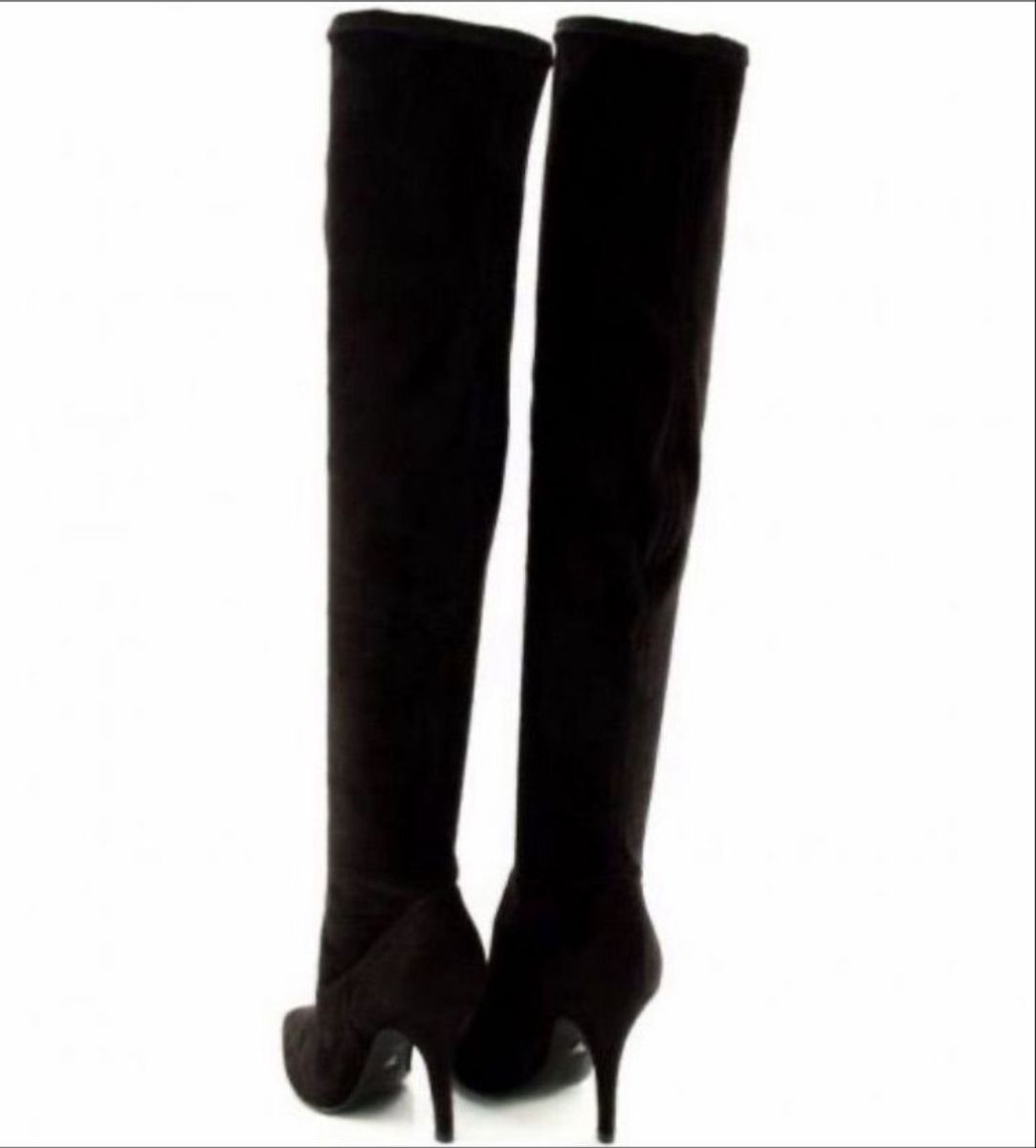 bota over knee arezzo