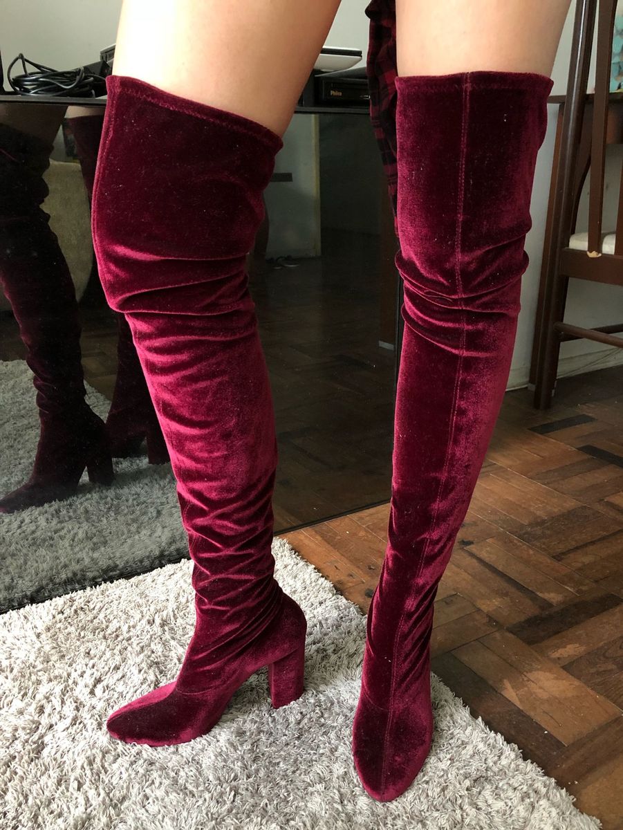 botas over the knee zara