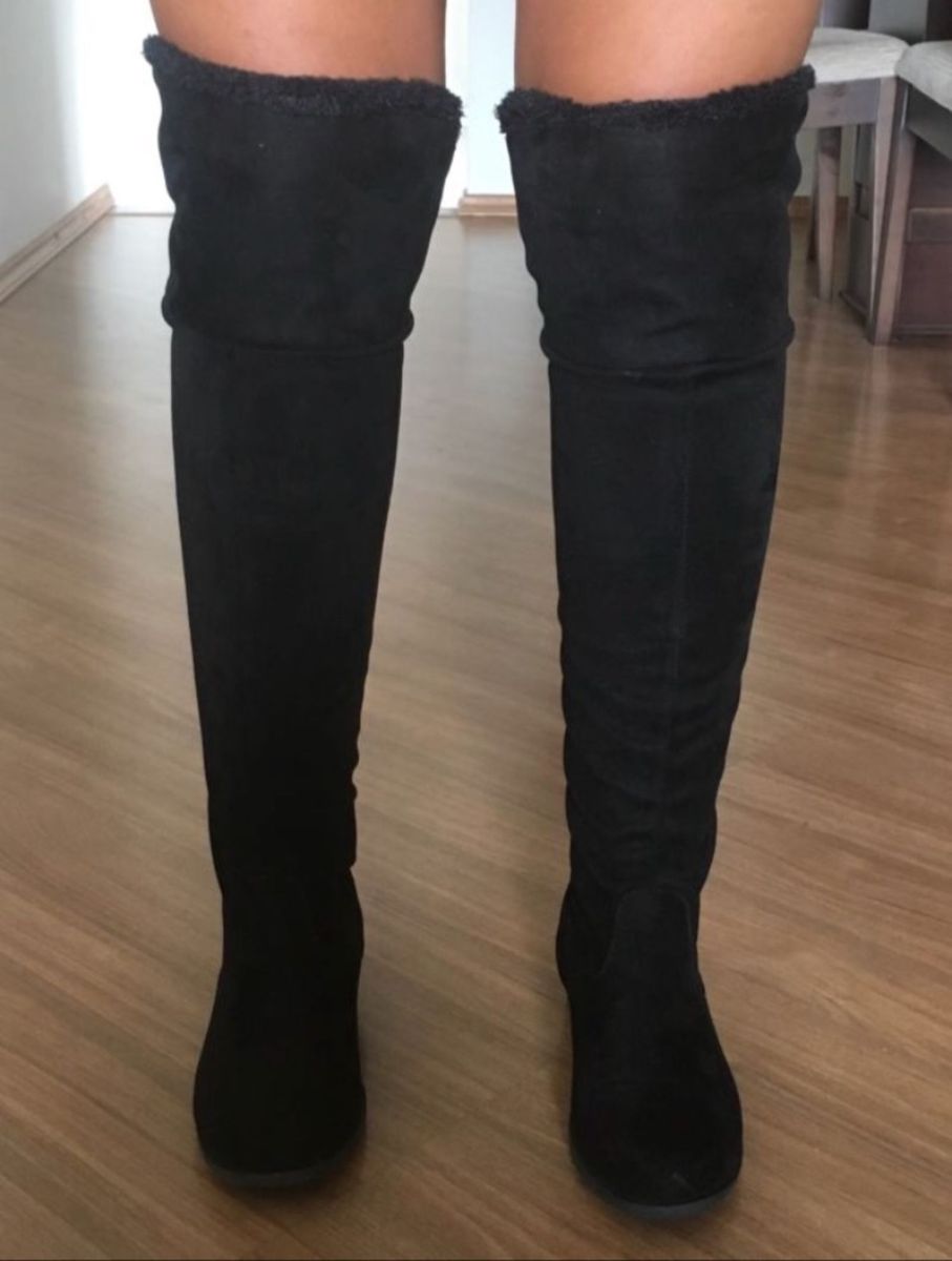 bota over veludo