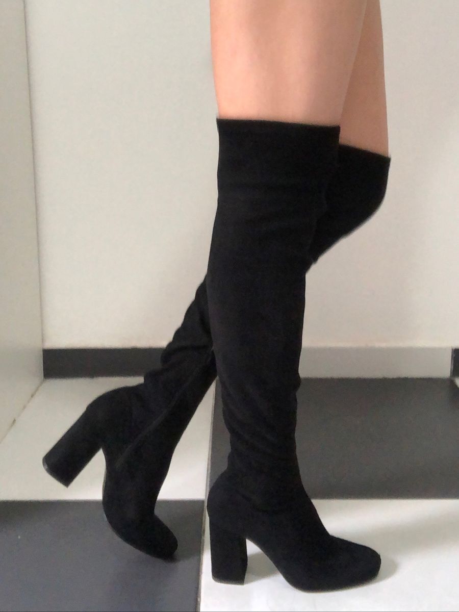 botas over the knee zara