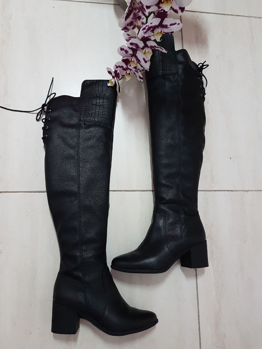 bota over the knee cano bottero