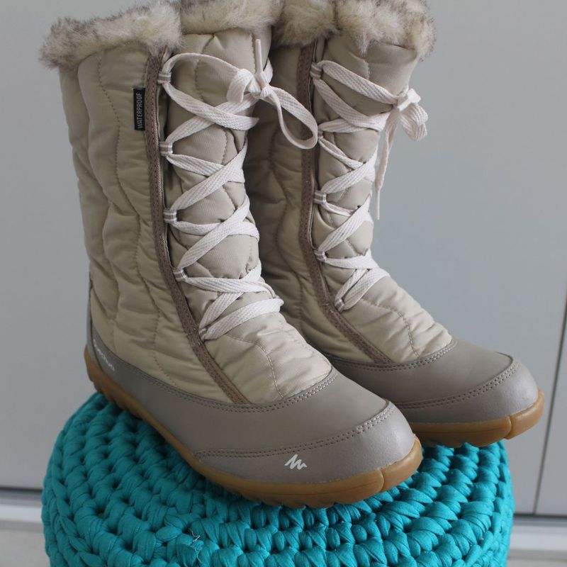 Bota feminina para neve hot sale impermeavel