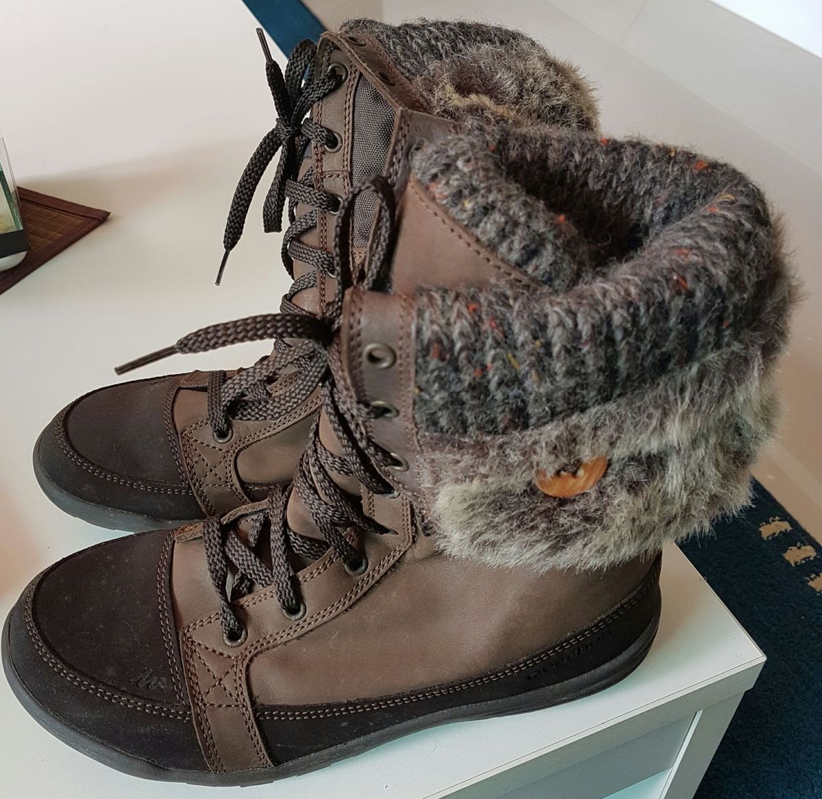 bota para neve impermeavel quechua