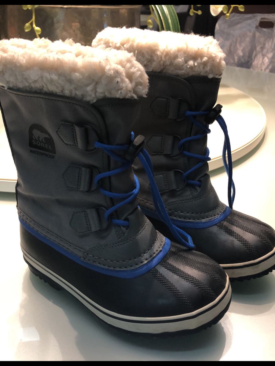 bota de neve infantil