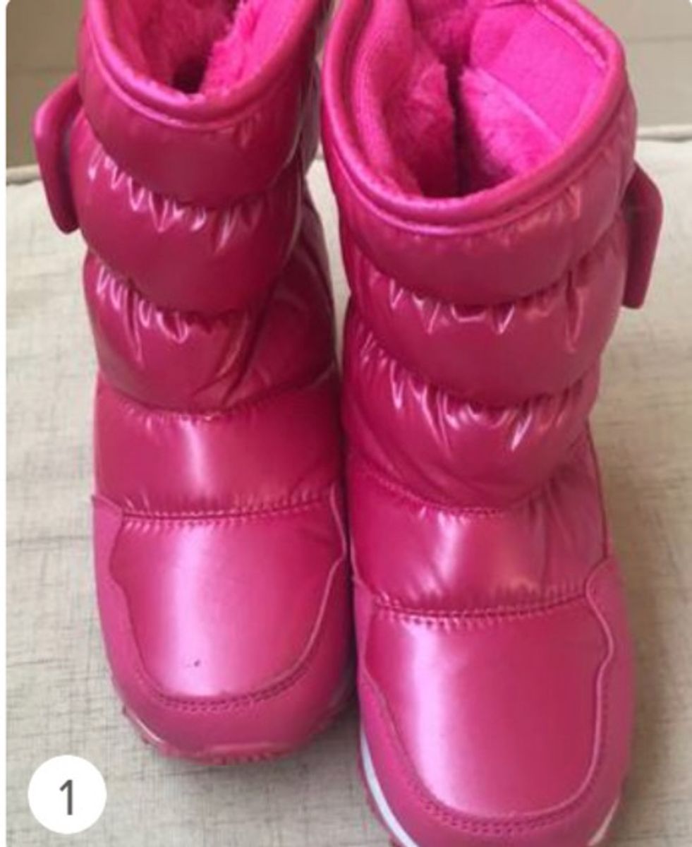 bota para neve infantil feminina