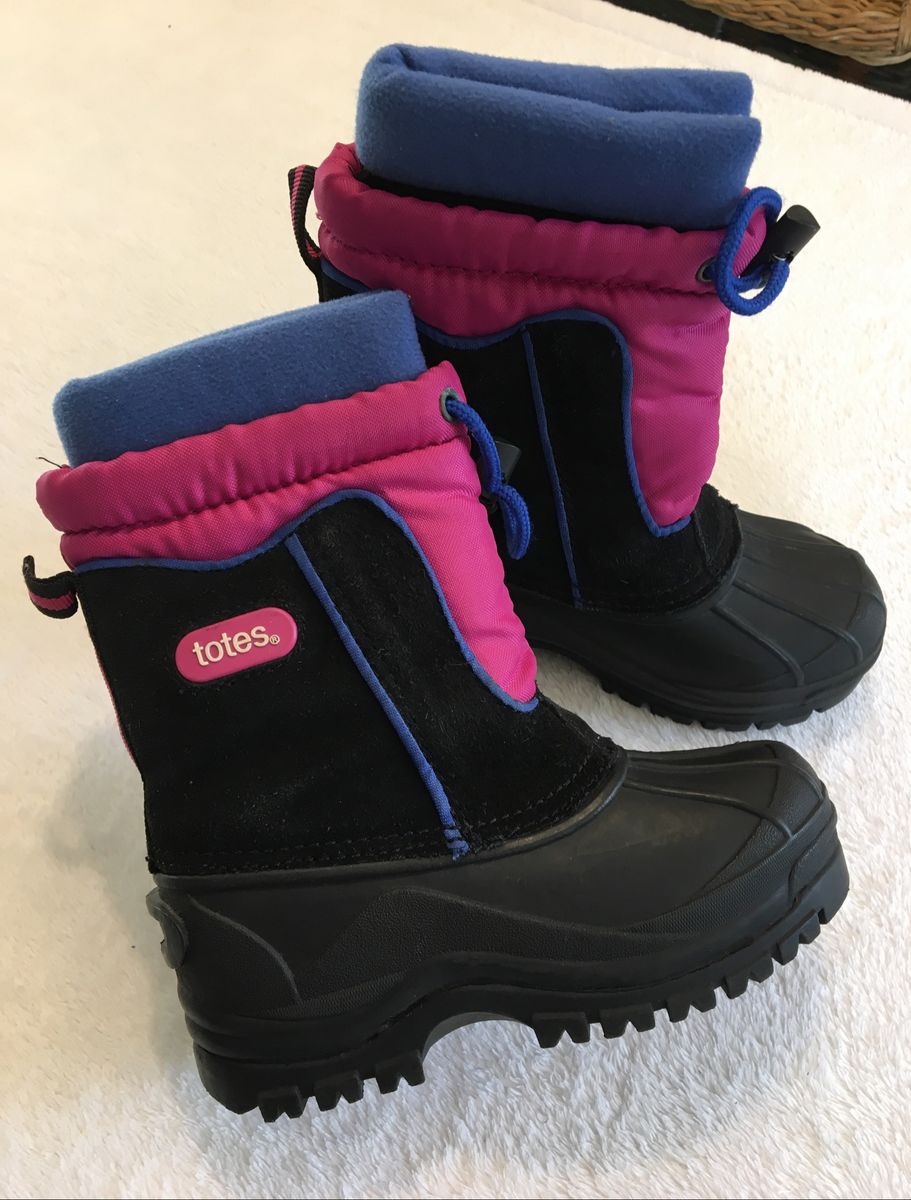 botas de neve infantil