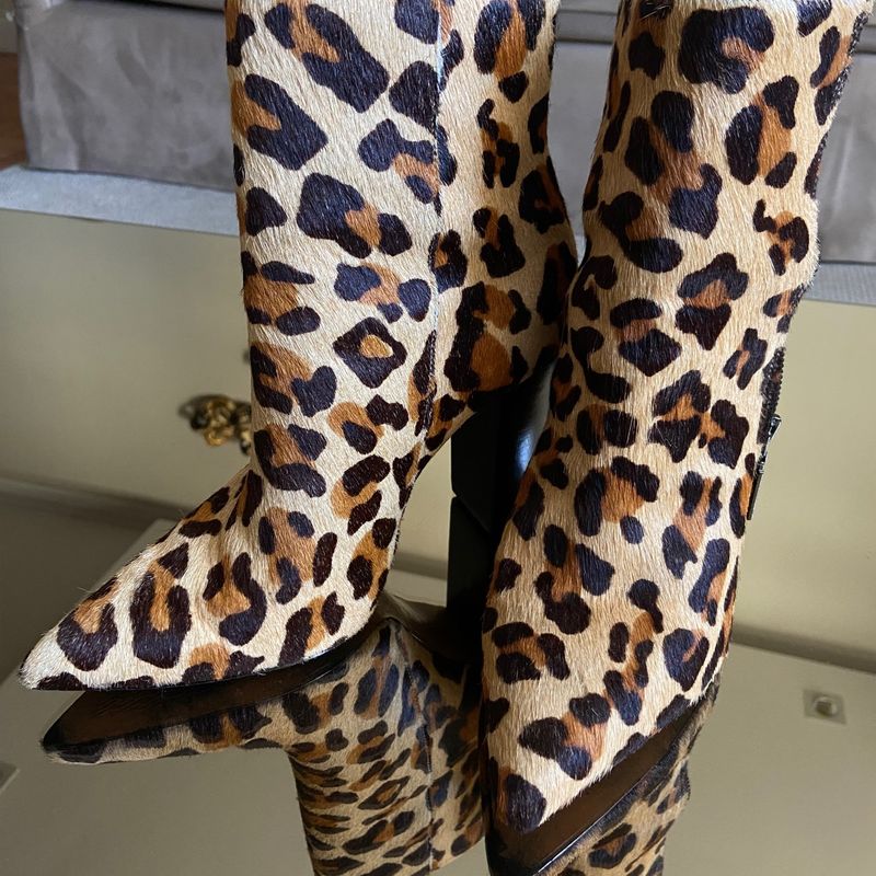 Bota Onça Tamanho 38 Santa Lolla Bota Feminina Santa Lolla Usado