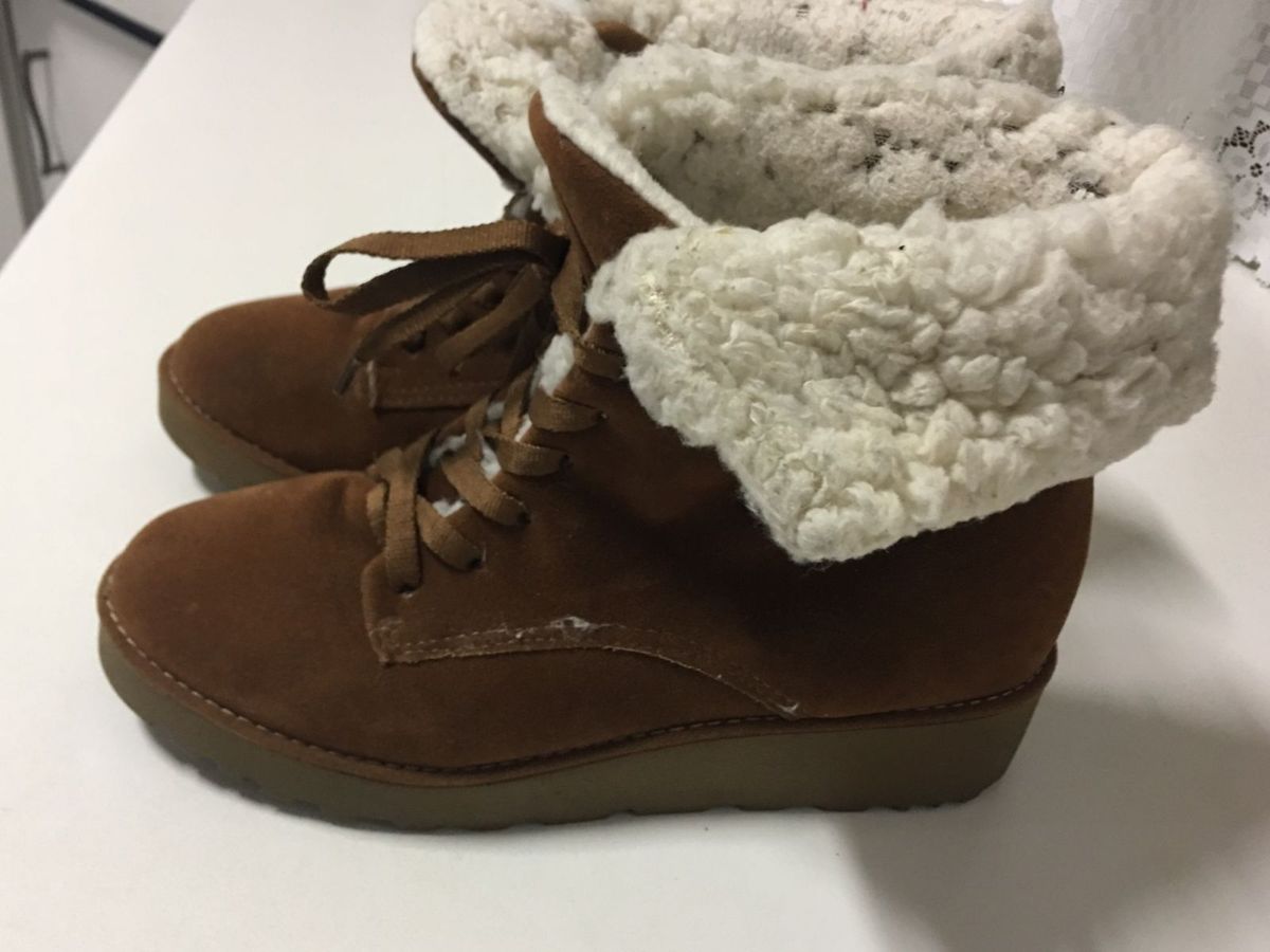 bota peluda por dentro