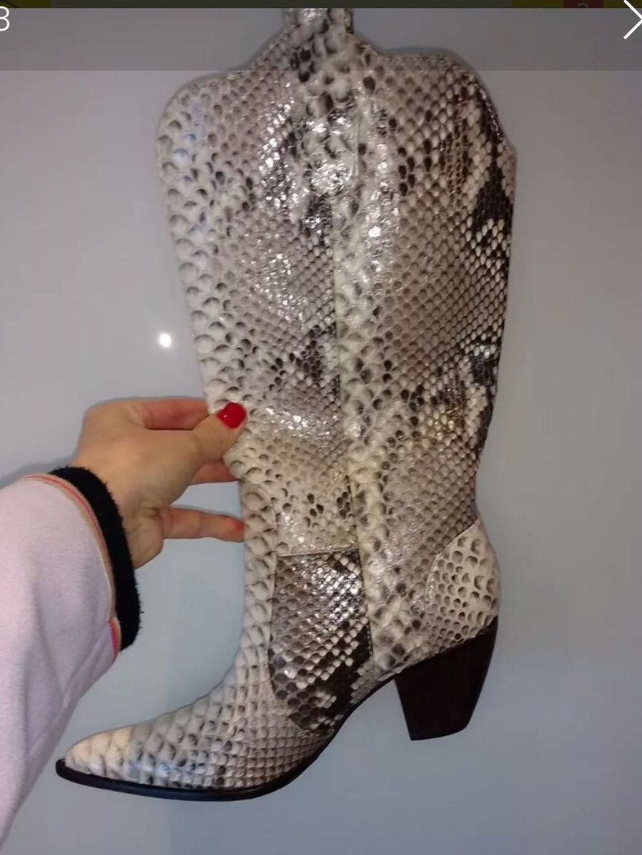 bota de couro gaucho