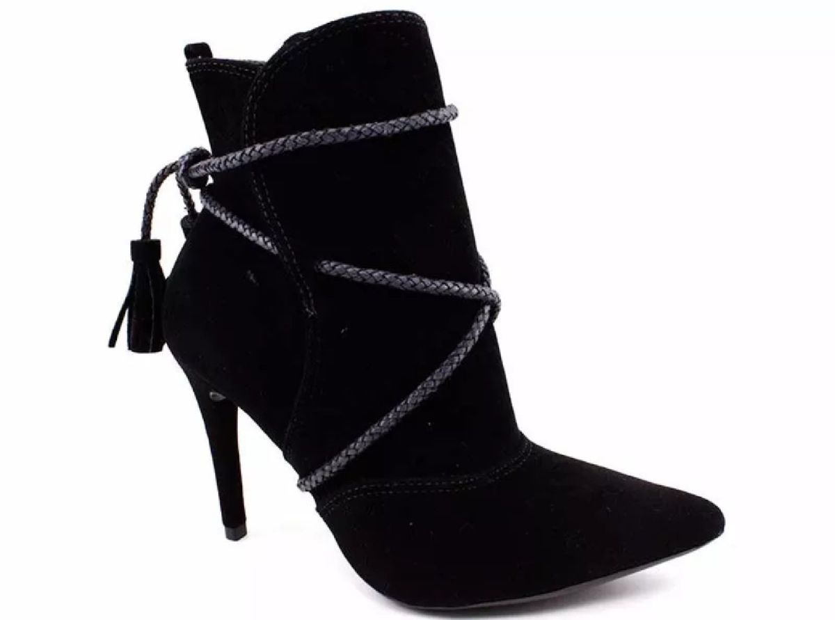 bota cano curto crysalis