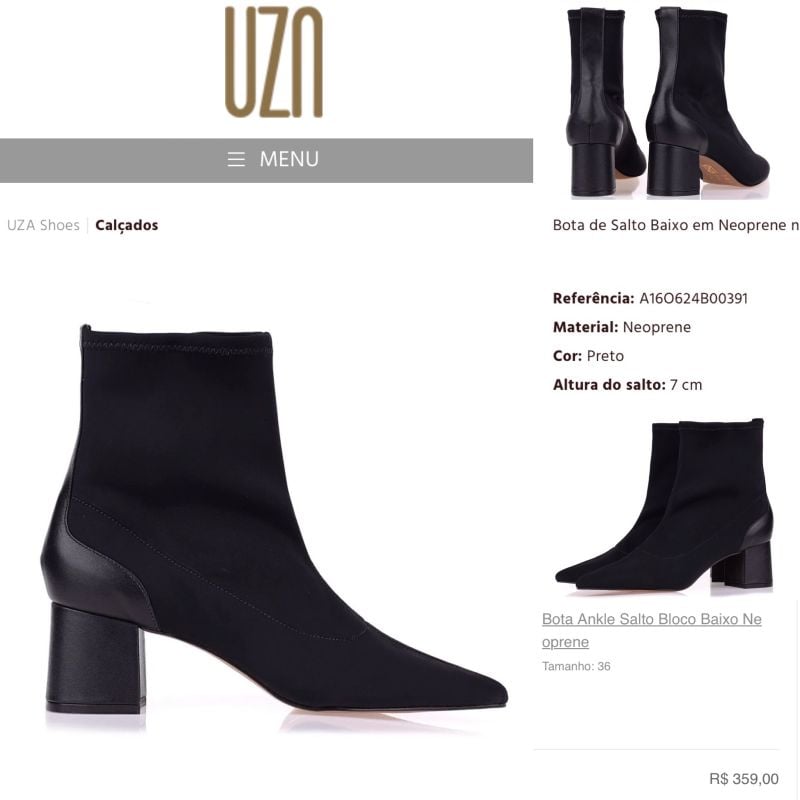 Uza botas best sale