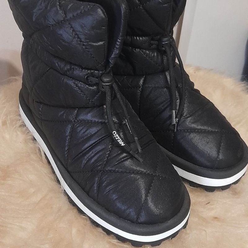 Bota Puffer Neve Arezzo Bota Feminina Arezzo Usado 92140177 enjoei