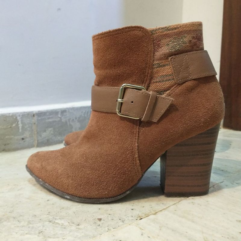 Bota ramarim hot sale camurça